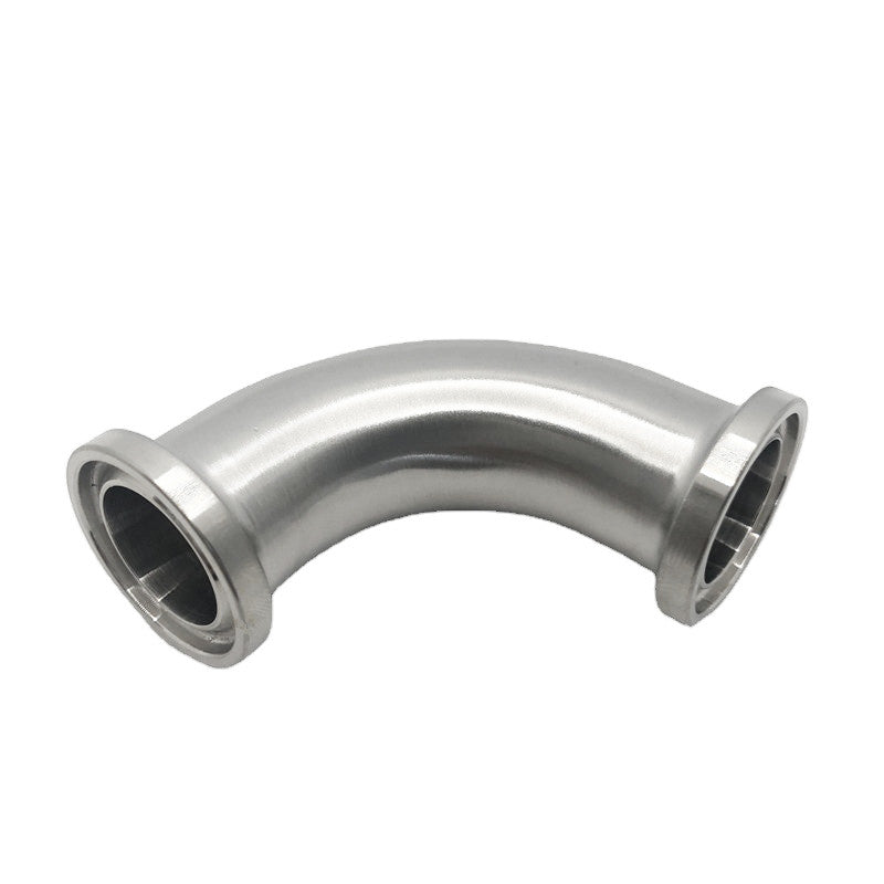 JOWIN 90 Degree 3/4" Tube OD Elbow with 3/4" Tri Clamp Sanitary Pipe Fitting SS304 or SS316