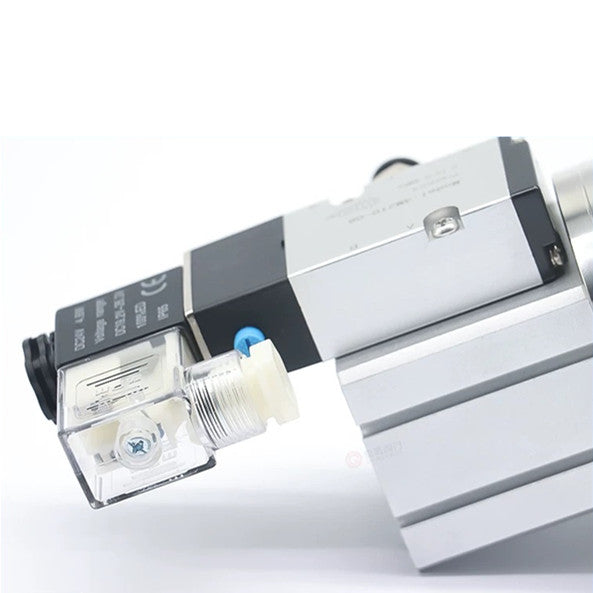 Free Shipping KF Flange In-line Type Pneumatic Bellows Valve Stainless Steel 304