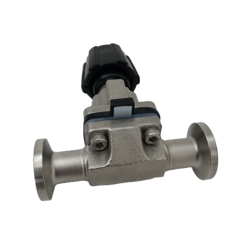 Hygienisches 1/2" (TC25) manuelles Membranventil aus Edelstahl SS316L