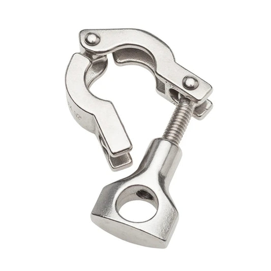 Collier de serrage triangulaire TC 34 mm en acier inoxydable 304 SS, livraison gratuite