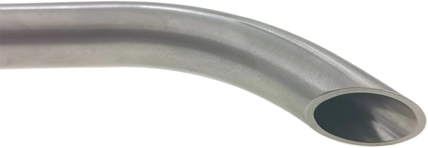 JOWIN 1,5" TC x 1,5" TC x 0,75" Durchmesser Rohr-Upgrade-Typ Tri-Clamp Fermenter Abfüllarm Aufnahmerohr Tauchrohr (JW128DRM19)
