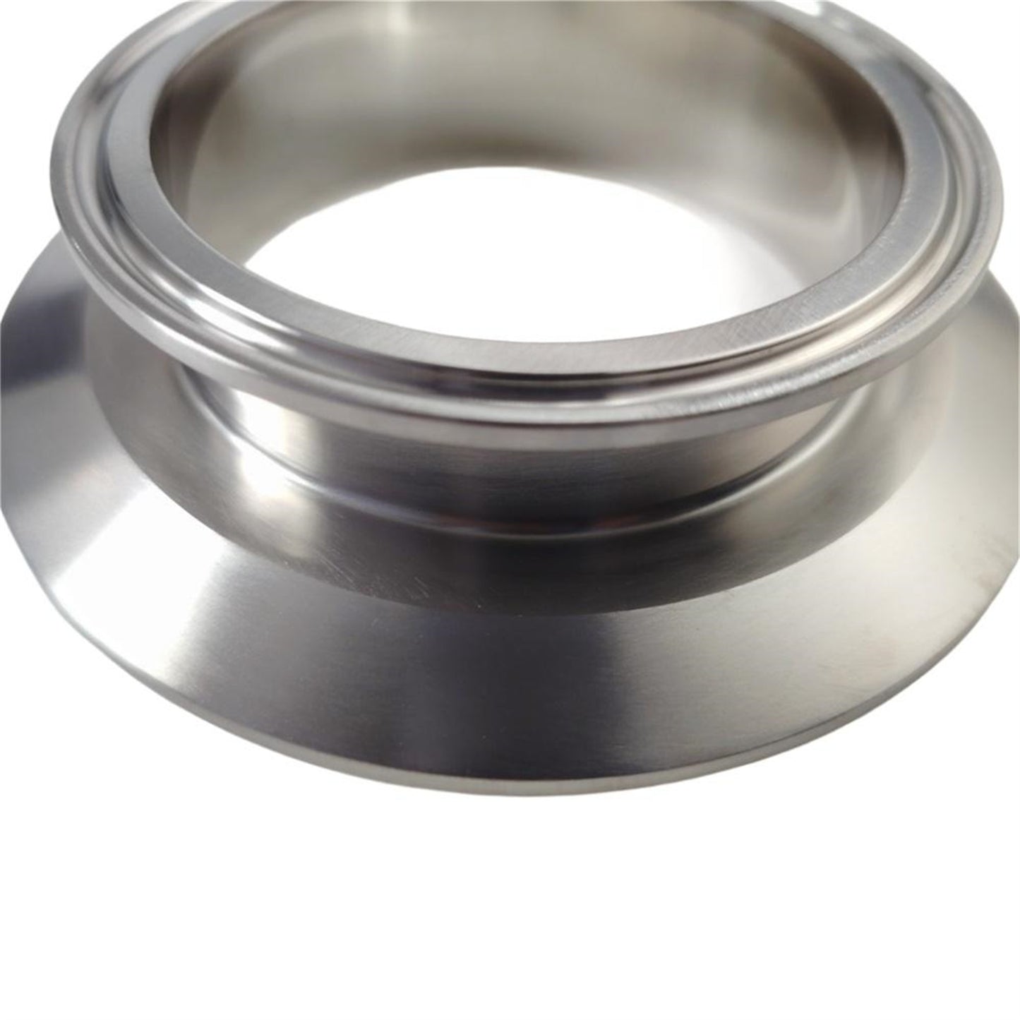 Polished 4"x3" Tri Clamp End Cap Reducer Stainless Steel 304