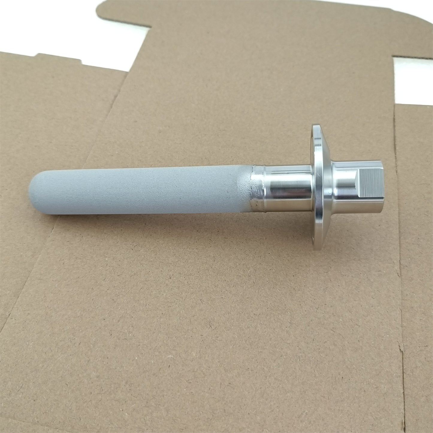 Free Shipping JOWIN 1.5" Tri Clamp x 4" Long Oxygenation Diffusion Stone 2Micron Aeration Stone 1/4" FNPT Threaded CO2 Inlet Carbonation Stone