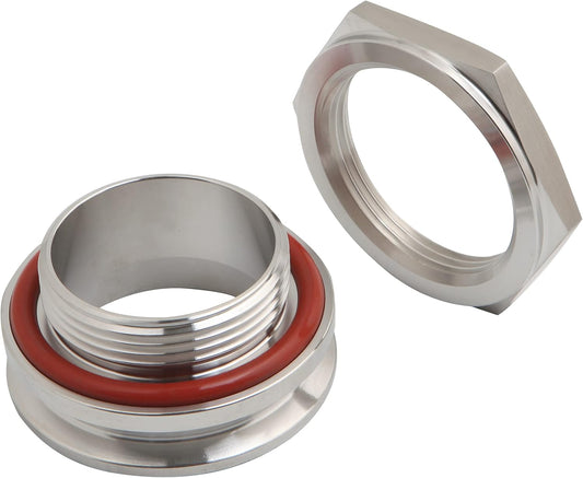 Free Shipping Tri Clamp Weldless Bulkhead Compression Fitting 304SS Stainless Steel For Homebrew Kettle