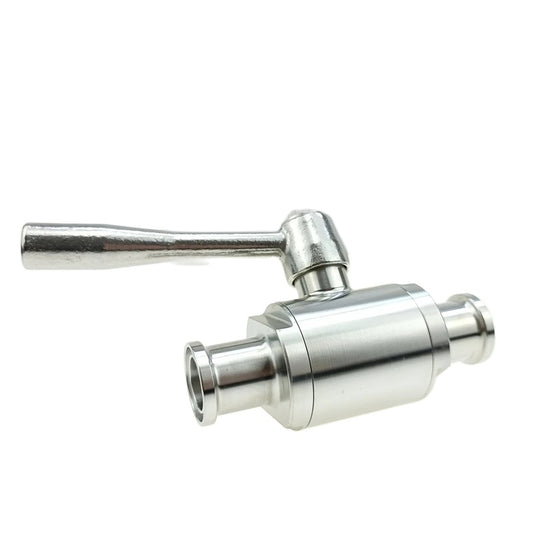 Fogred Design Tri Clover kompatibler Kugelhahn 304 Edelstahl PTFE-Sitz