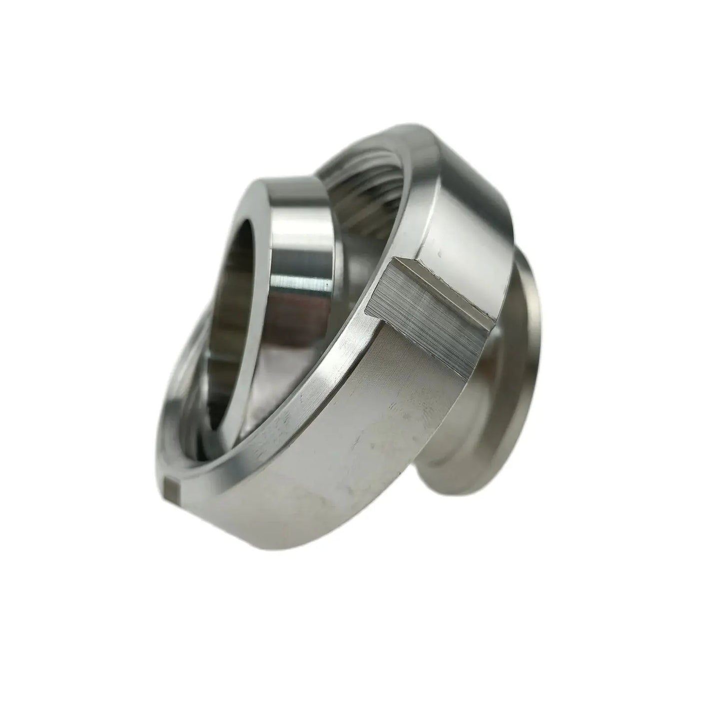 Edelstahl SS316L Tri-Clamp nach DIN11851 Sanitäranschluss 1,5" Tri-Clamp zum Schweißen von Liner und Mutteradapter