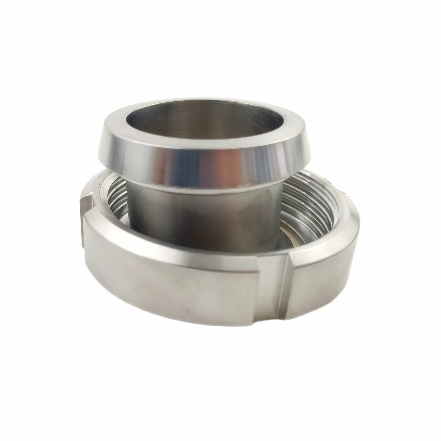 Edelstahl SS316L Tri-Clamp nach DIN11851 Sanitäranschluss 1,5" Tri-Clamp zum Schweißen von Liner und Mutteradapter
