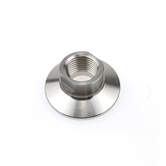 Sanitär Tri Clamp 1,5 "auf NPT Innengewinde Adapter SS304 Tri Clover Rohrverschraubung