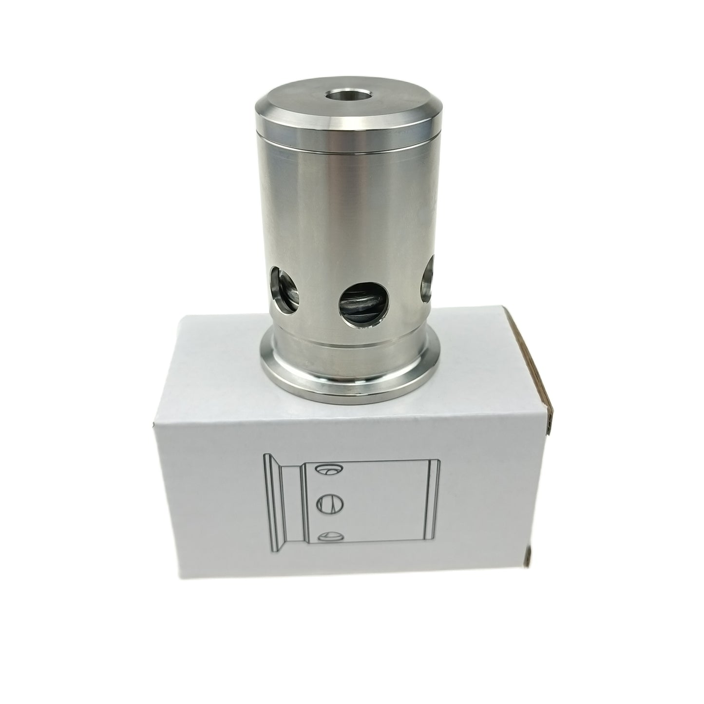 1,5" Tri Clamp PRV 15 oder 30 PSI Druckbegrenzungs- und Vakuumventil Edelstahl 304