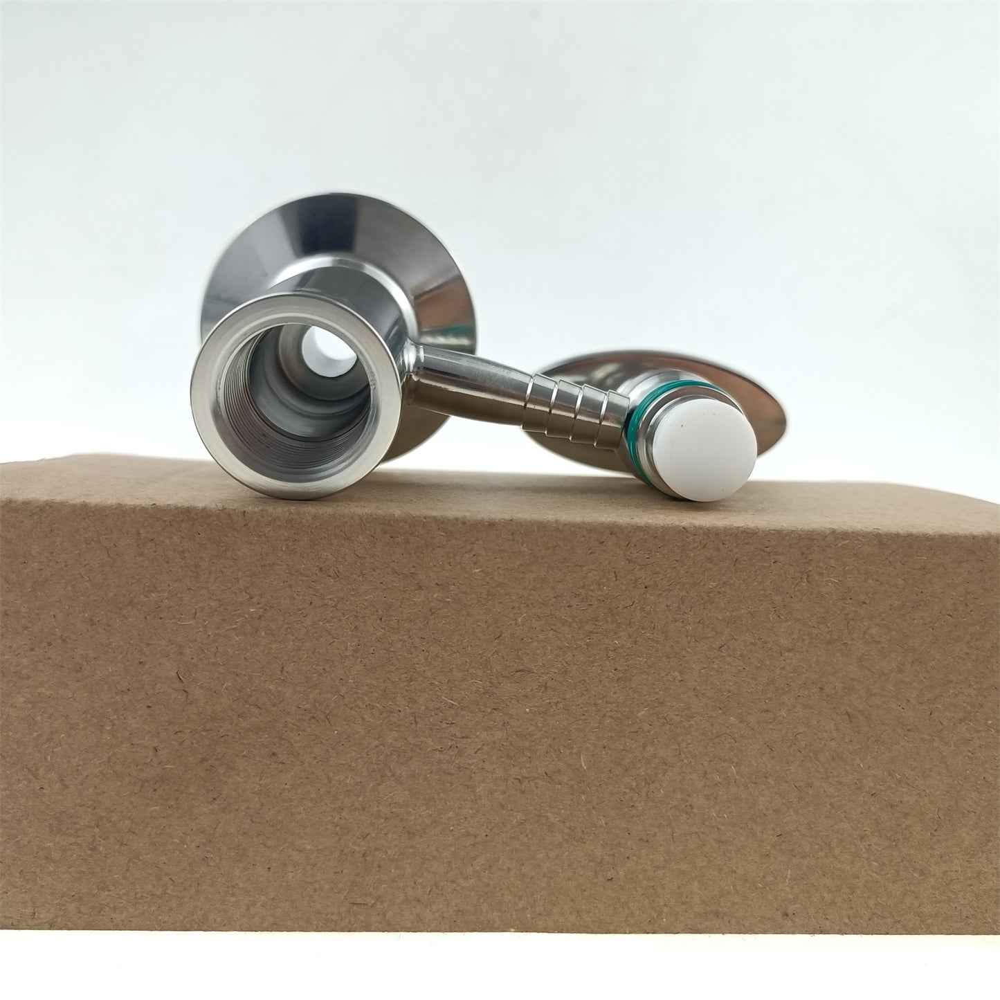 1,5" Tri Clover-kompatibles x 1/2" Barb-Probenventil, EPDM-Dichtung, JOWIN