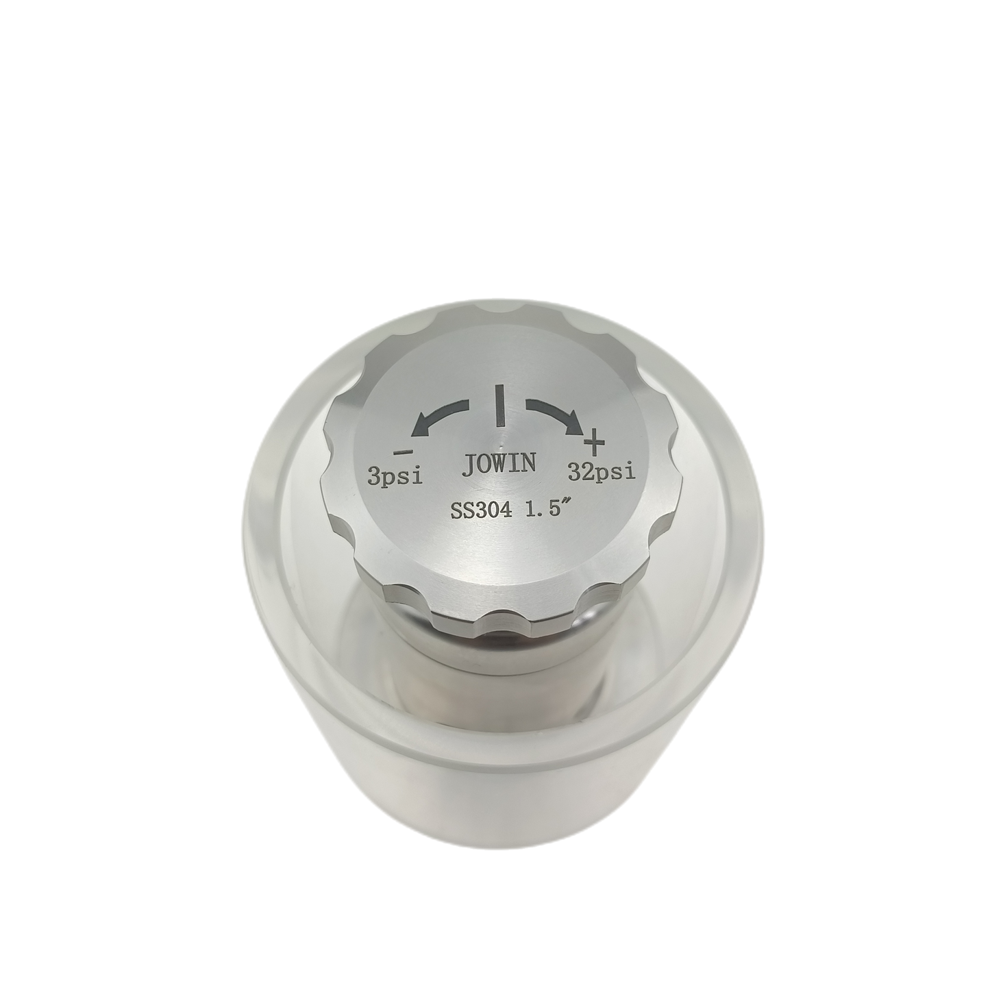 JOWIN 1"/1,5" Tri Clamp Kompaktes, nicht skaliertes Sspunding Einstellbares PRV 0,2-2,2 bar/psi