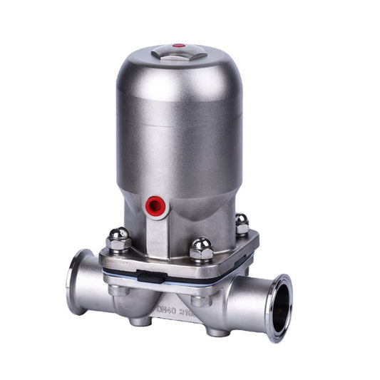 Hygienic SS316L Stainless Steel Pneumatic Actued Diaphragm Valve PTFE/EPDM