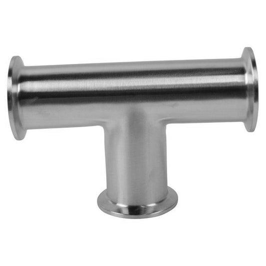 JOWIN 7MP 2 inch Tri Clamp Tee 3 Way Stainless Steel 304 Fits 2" Tri Clamp, 51mm Pipe OD Sanitary Fittings (2 inch)