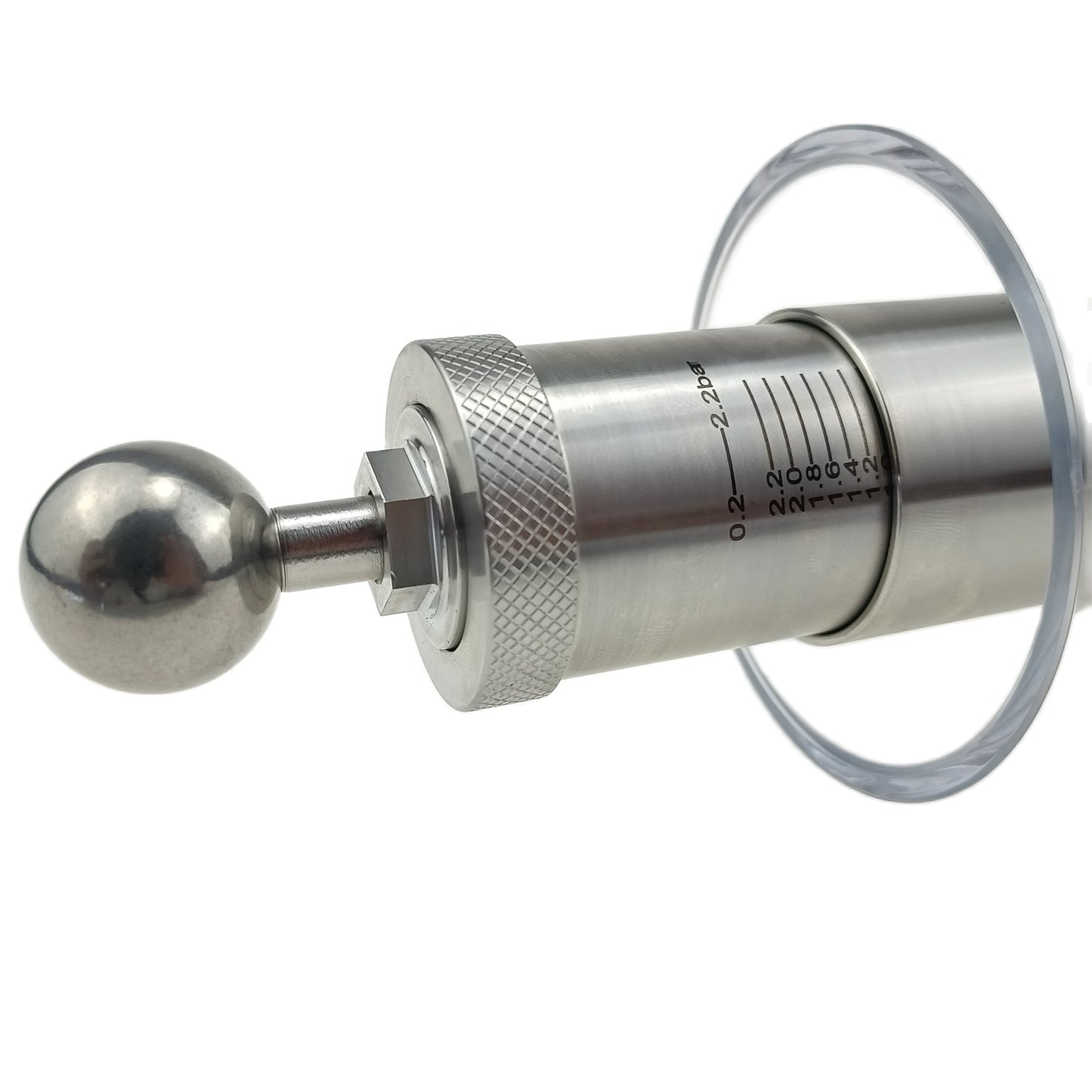 JOWIN 1,5" Tri-Clamp Spunding Ventil Einstellbares Druckbegrenzungsventil 15-30 PSI