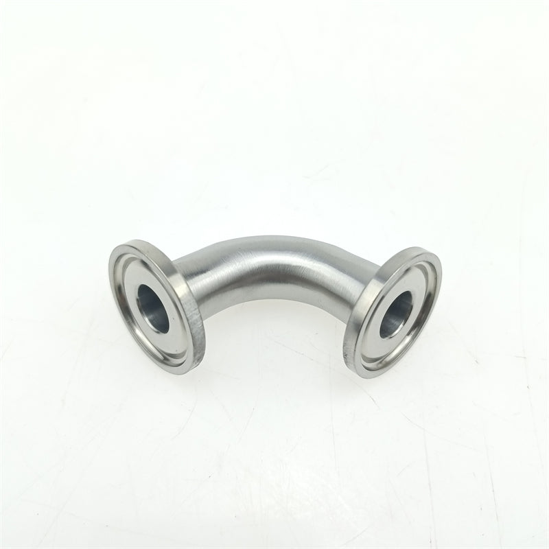Free Shipping JOWIN 90 Degree 1/2" Tube OD Elbow with 1/2" Tri Clamp Sanitary Pipe Fitting SS304 or 316