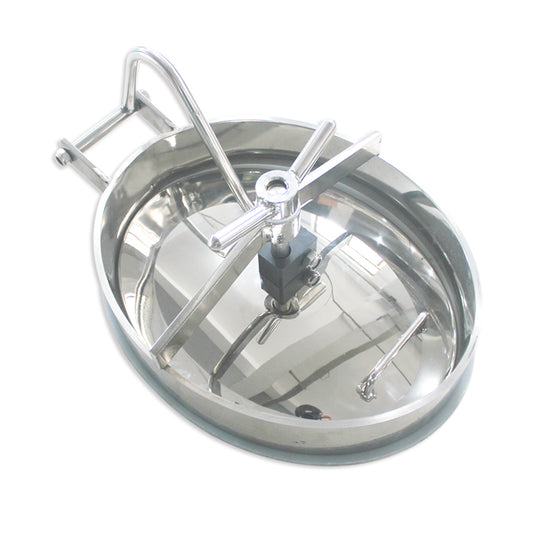 Free Shipping Polished Oval Tank Manhoe Covers SS304 Stainless Steel EPDM Sealing Manway