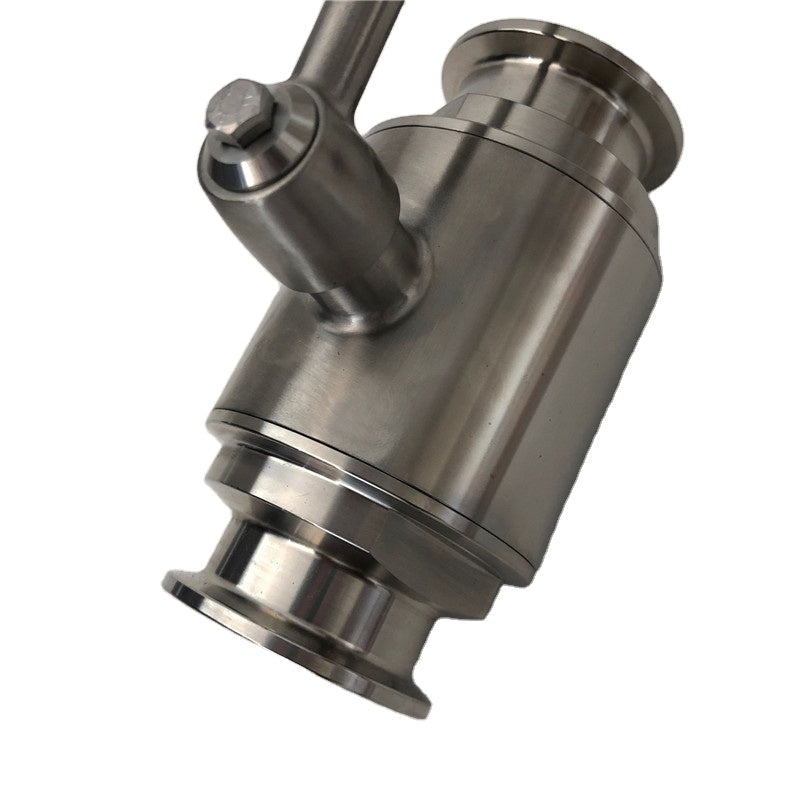 Fogred Design Tri Clover kompatibler Kugelhahn 304 Edelstahl PTFE-Sitz