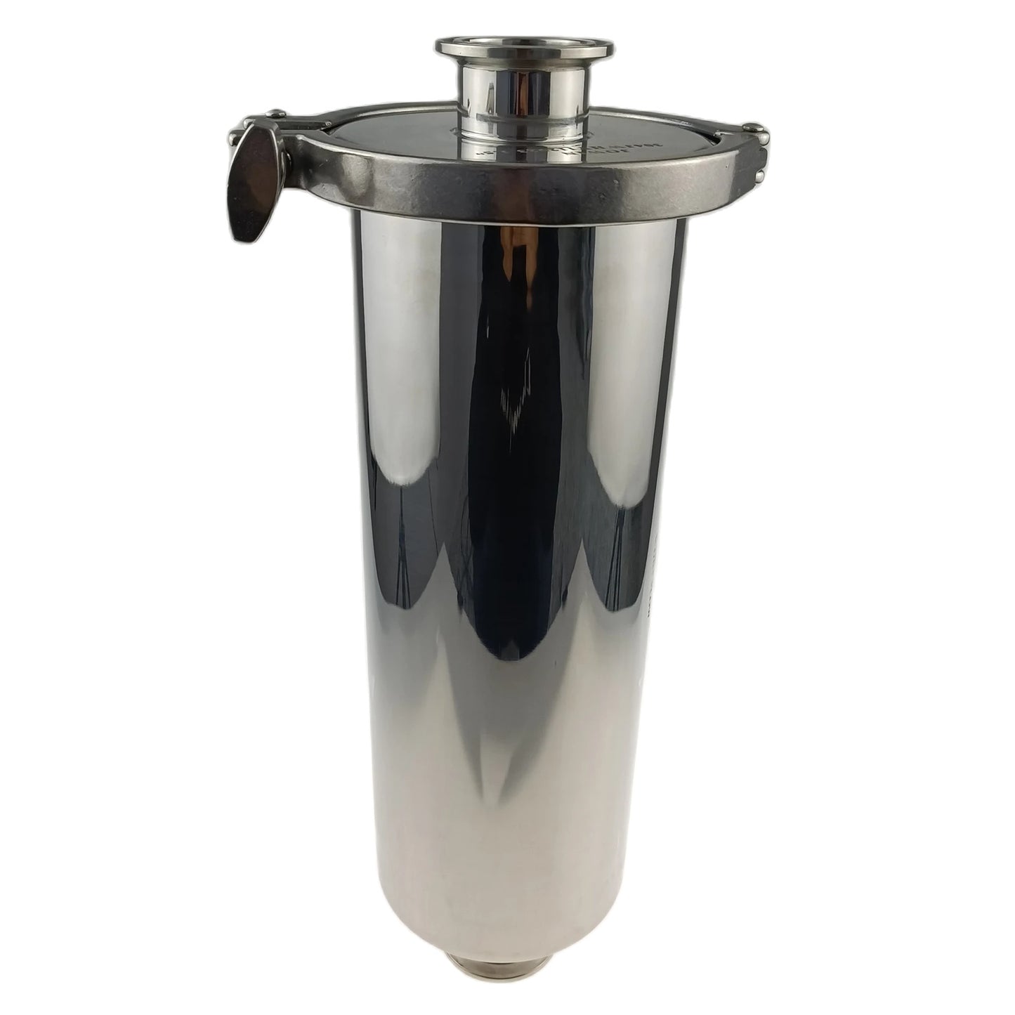 Tri-Clamp-Filter aus Edelstahl SS304, Sanitärarmaturen, gerades Inline-Sieb mit 100-Maschen-Sieb