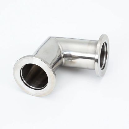 Free Shipping ISO-KF Flange Elbow Mitered 90 Degrees Vacuum Fittings Stainless Steel 304