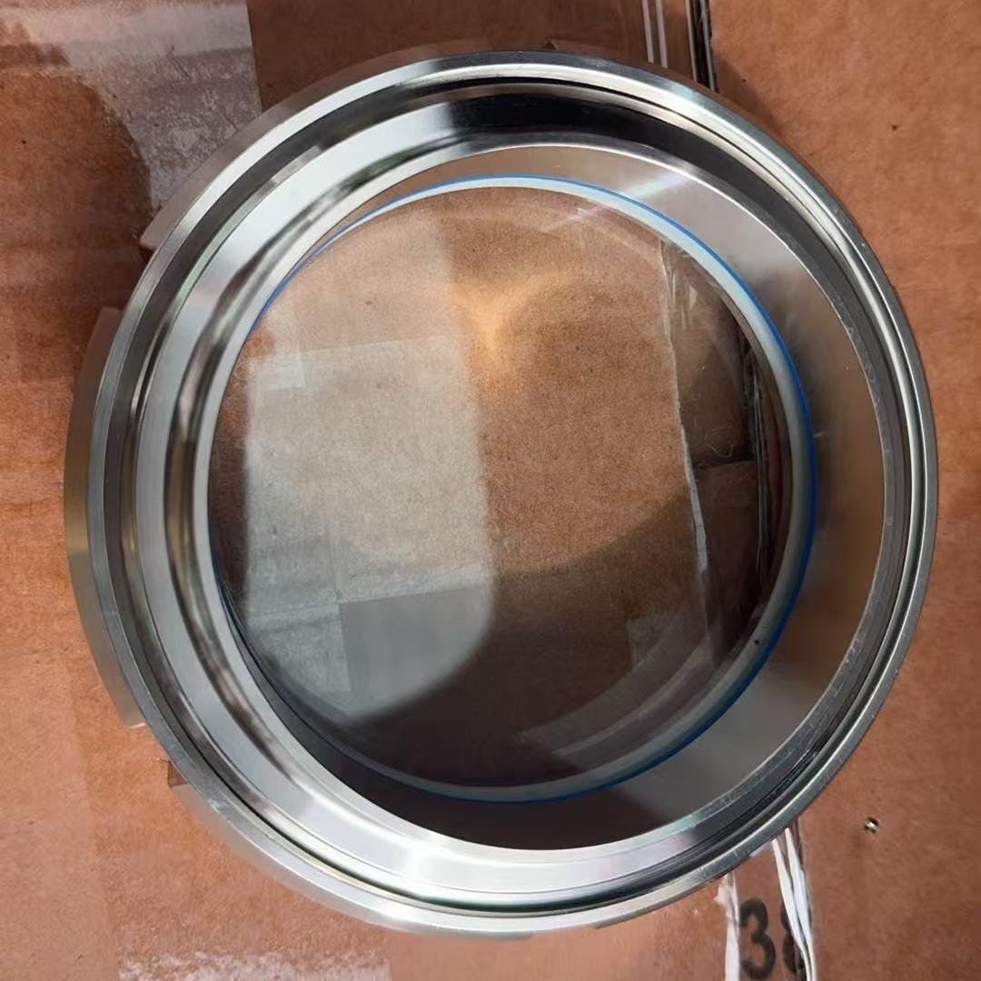 Sanitary Welding Big Port View Uinon Sight Glass Stainless Steel 304 SS316