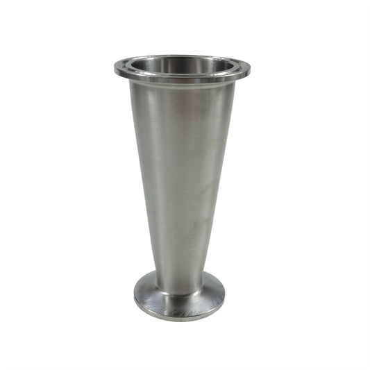 Polished Tri Clamp Concentric Reducer Stainless Steel 304 2"x1.5" and 2"x1"