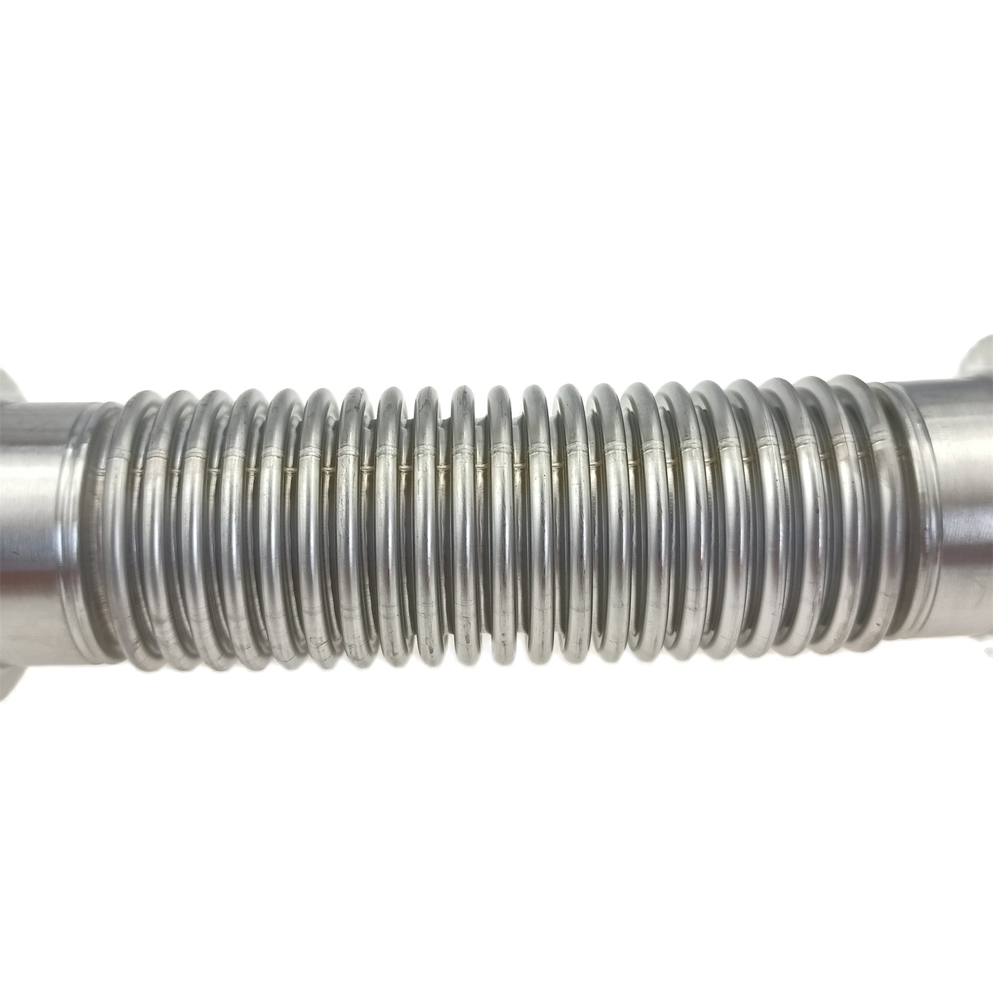 JOWIN 1.5" and 2" Tri Clamp Corrugated Flexible Bellow Hose 6" Long Stainless Steel 304 (1.5" TC x 6" OAL)