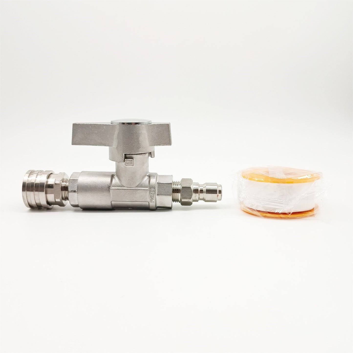 5000psi Stainless Steel DN10 (3/8") Ball Valve for Pressure Washing, Soft Washing and Industrial Applications