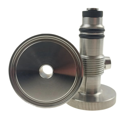 1.5" Tri Clover Compatible X 1/2" Barb Sample Valve EPDM Sealing JOWIN