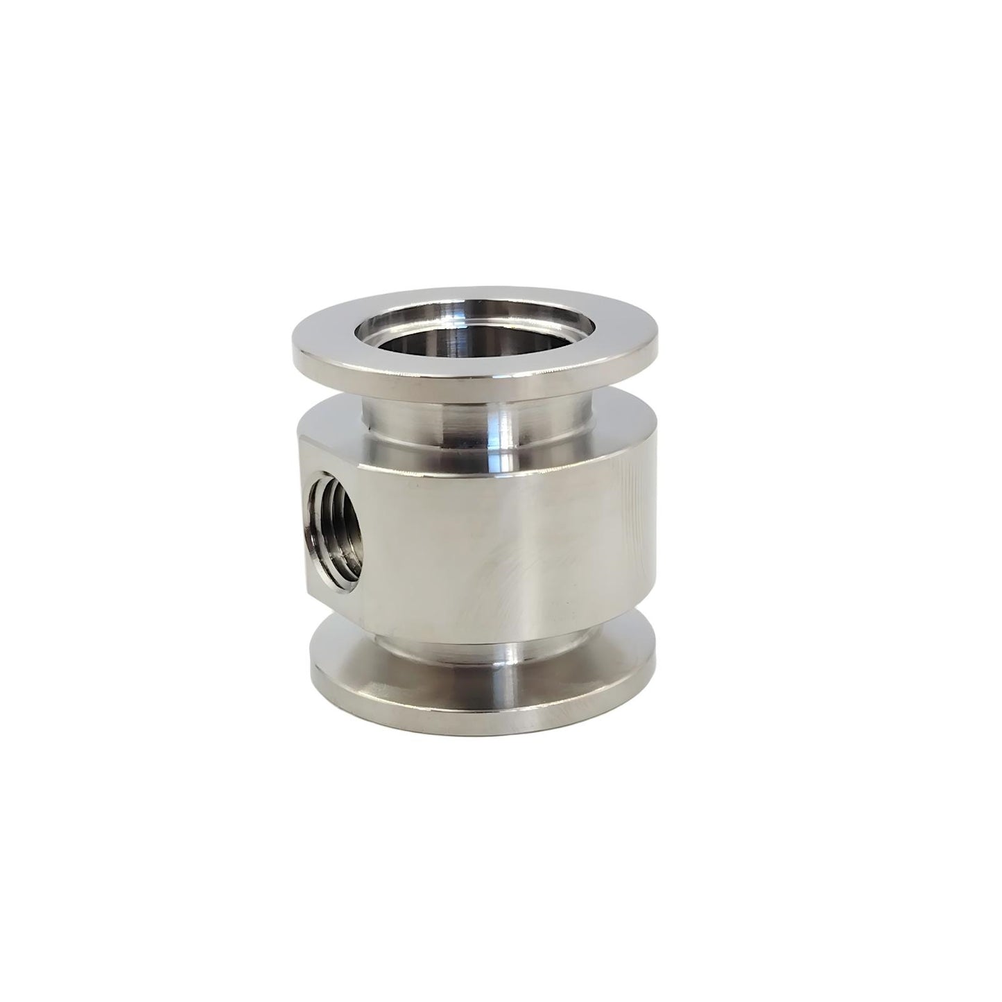 Minxi Stainless Steel 304 ISO-KF to NPT Female Pipe Adapter Tees