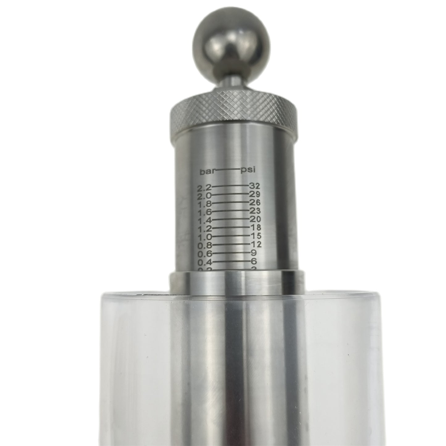 1.5" Tri Clamp Bunging Pressure Device Spunding Valve Diaphragm Manometer Type (JWDSPV)