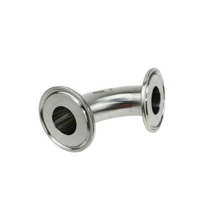 Free Shipping Sanitary 90 Deg. Tri Clamp Ferrule Elbow Stainless Steel Tri Clover Compatible Bend