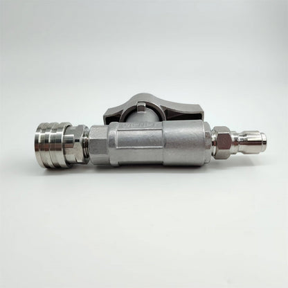 5000psi Stainless Steel DN10 (3/8") Ball Valve for Pressure Washing, Soft Washing and Industrial Applications