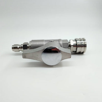 5000psi Stainless Steel DN10 (3/8") Ball Valve for Pressure Washing, Soft Washing and Industrial Applications