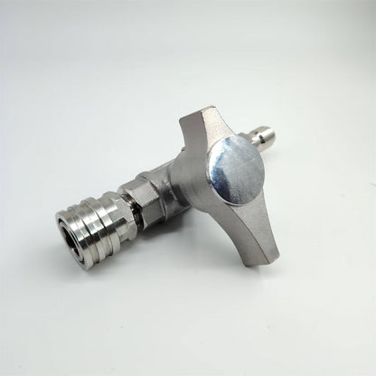 5000psi Stainless Steel DN10 (3/8") Ball Valve for Pressure Washing, Soft Washing and Industrial Applications