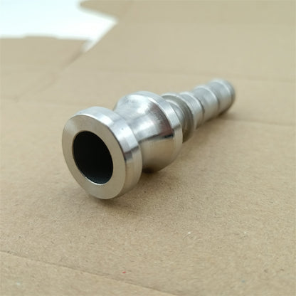 Free Shipping Unviersal Type E Cam and Groove Hose Fitting 1/2" Male Plug to 1/2" Hose Barbed SS304 Stainless Steel