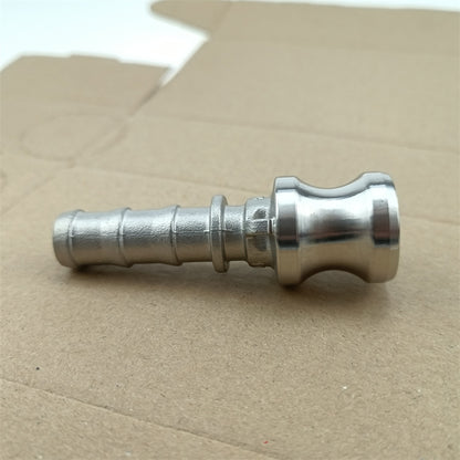 Free Shipping Unviersal Type E Cam and Groove Hose Fitting 1/2" Male Plug to 1/2" Hose Barbed SS304 Stainless Steel