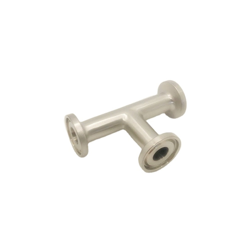 JOWIN Sanitary Fittings 7MP Type Tri Clamp Long Equal Tee 3 Way Stainless Steel 304