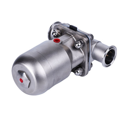 Hygienic SS316L Stainless Steel Pneumatic Actued Diaphragm Valve PTFE/EPDM