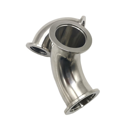 Stainless Steel ISO-KF Flange 90 Degree Elbow for Vacuum Pipe Fitting