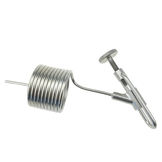 JOWIN Brewery Pigtail Coil für Probenventil-Entschäumer für Unitank und Brite Tank SS304 Edelstahl