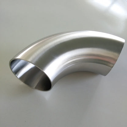 Hygienic Stainless Steel 316L Sanitary Fitting 90 Degree Polished Weld Short Elbow