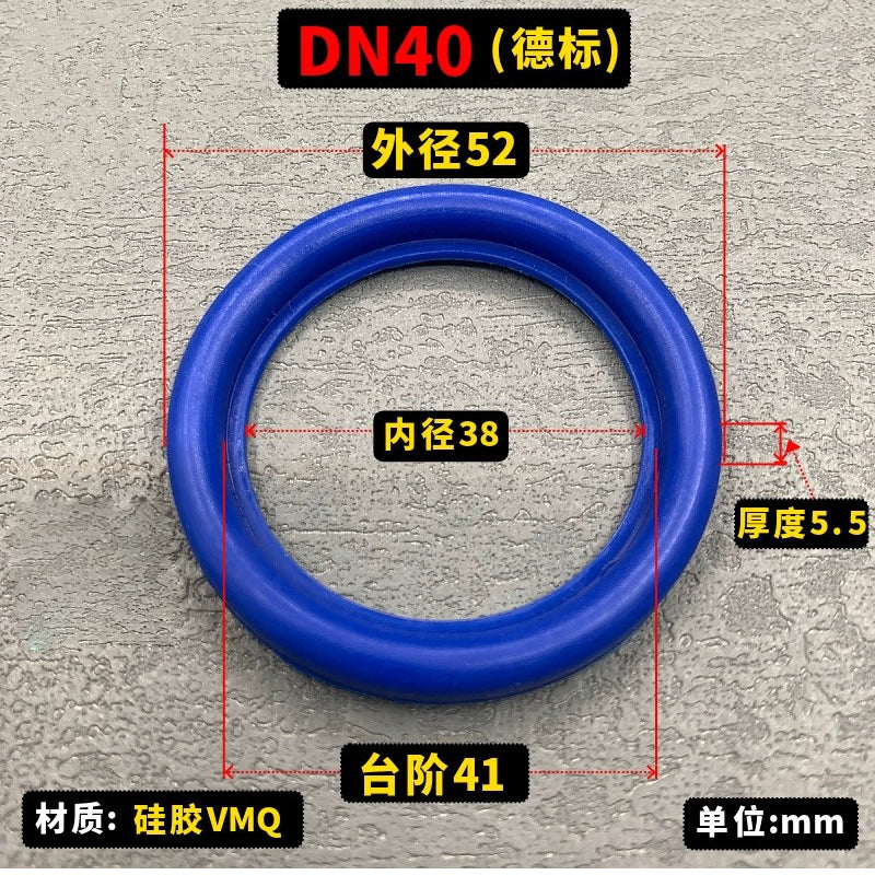 Food Grade Silicone Gasket for DIN11851 and DIN11850 Union Coupling