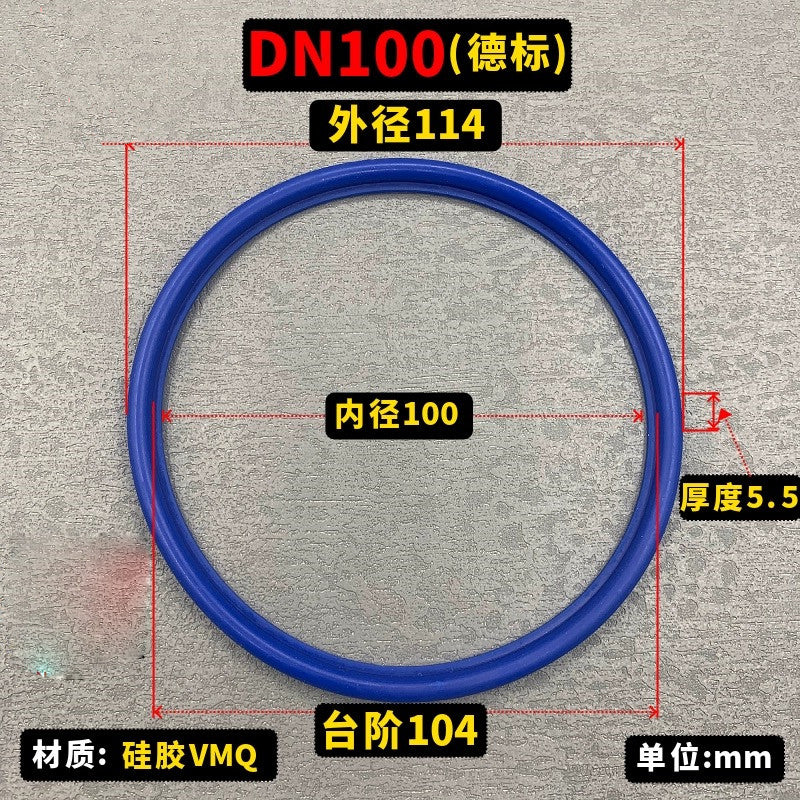 Food Grade Silicone Gasket for DIN11851 and DIN11850 Union Coupling