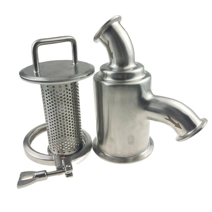 1.5" and 2" Tri Clamp Hygienic Wye Strainer Y Type SS316L Stainless Steel 150 mesh (100 Micron)